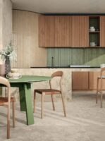 Płytki 3d zielone kuchenne Marca Corona Miniature Rima Posidonia 6x24 K055