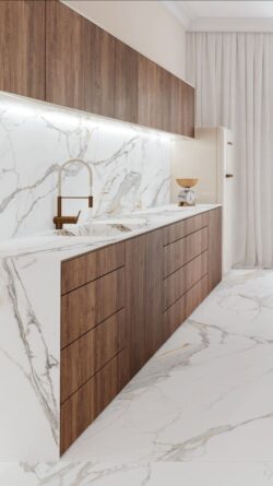 Płytki do kuchni - Museum Praline Gold NT 60x120