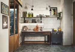 Płytki do kuchni z motywem kwiatowym - Peronda Fs Blume 45x45