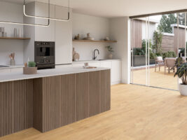 Płytki drewnopodobne podłogowe jasne Vitacer Amberly Natural 23x120
