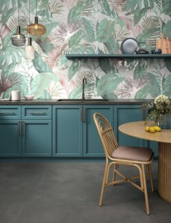 Płytki kuchenne z motywem liści MARCA CORONA Mirabilia Wild Foliage 50X120 J143