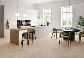 Płytki na podłogę do kuchni drewnopodobne Peronda VERBIER MAPLE AS/19,5X121X0,9/C/R