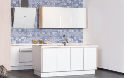 Płytki patchwork kuchenne Fabresa Aragon Blue Decor Mix 20x20 Mate