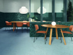 Płytki podłogowe lastryko, niebiesko - Harmony SENSA BLUE SP 90X90 R