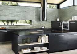 Turkusowe płytki do kuchni - Cifre Opal Turquoise Brillo 7,5×30