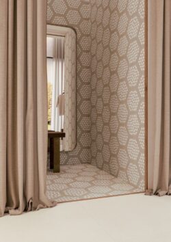 Kafle heksagony - Marca Corona Terracreta INTARSIO ARGILLA 25x21,6 cm