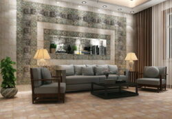 Mainzu Mandala Centro 20x20 kafle dekoracyjne do salonu