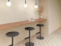 Ozdobne kafelki na ścianę - Harmony MOVES SAND, TAUPE 20x40