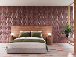 Płytki ozdobne ścienne - Harmony LEVELS BORDEAUX 20x40