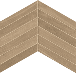 Kafelki chevron - Fapnest natural chevron 7,5x45 cm. Jasne płytki gresowe jodełka na podłogę lub ścianę, matowe w jasnym odcieniu drewna.