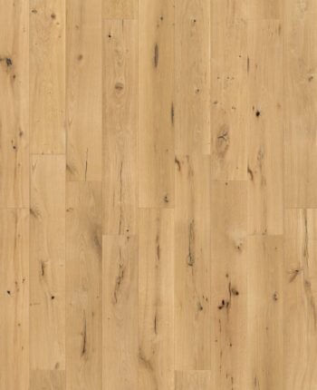 Gres podłogowy drewnopodobny - Ceramiche Piemme Solorovere Loft nat 20x120 cm. Płytki w ciepłych tonacjach, widok na podłogę z czarnymi sękami i pęknięciami.