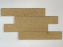 Małe płytki gresowe drewnopodobne jasne - Emil Playwood Playwood Pure Oak 5,3x30 EN4E