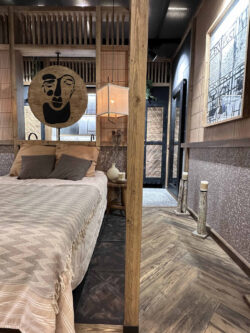 Płytki imitacja drewna, podłoga - Peronda Fs FOREST BLACK 45x45cm