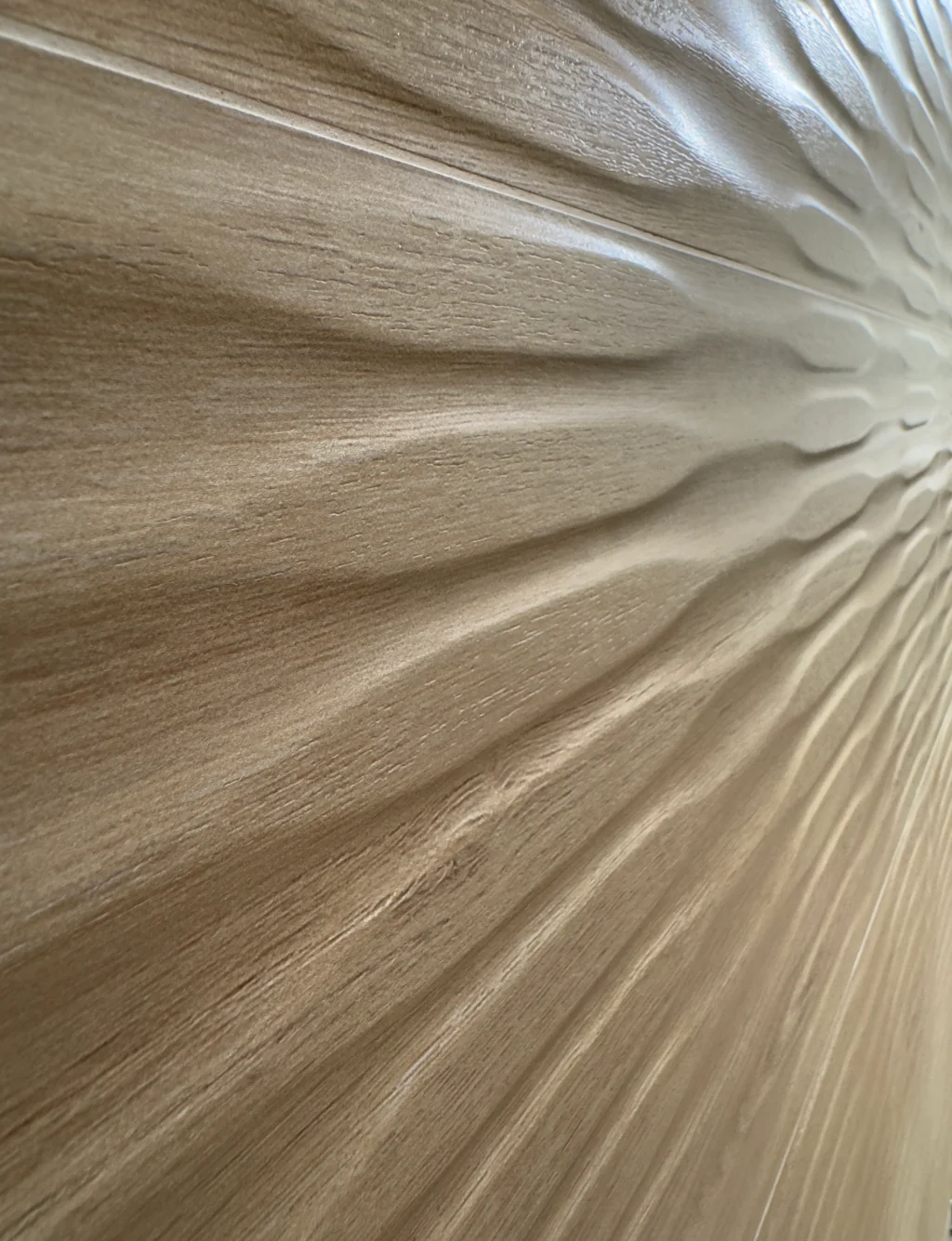 Płytki ryflowane drewnopodobne ścienne Peronda Kaizen Honey Decor 33,3X100 cm