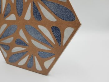 Heksagonalne płytki, kolor - Marca Corona Terracreta DIPINTO CHAMOTTE 25x21,6 cm