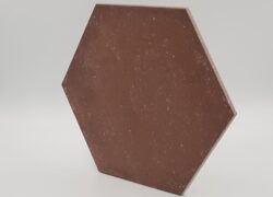 Kafle ceglane heksagonalne czerwone - Marca Corona BrickLane Red Esagono 25x21,6 cm. Płytki gresowe z efektem starej cegły w kolorze czerwonym.
