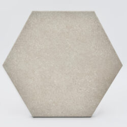 Płytki heksagon, szare - Marca Corona Terracreta Argilla Esagono 25x21,6cm. Płytki ze strukturą kamienia na podłogę i ścianę.