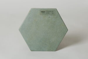 Płytki heksagonalne zielone - Peronda Harmony Niza Green hexa 21,5×25cm. Płytki heksagon na podłogę i ścianę z matową powierzchnią, imitującą beton - cement.