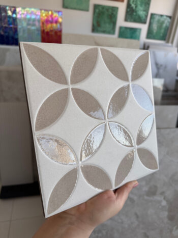 Płytka Harmony Mayari Taupe Petals LT 22,3x22,3