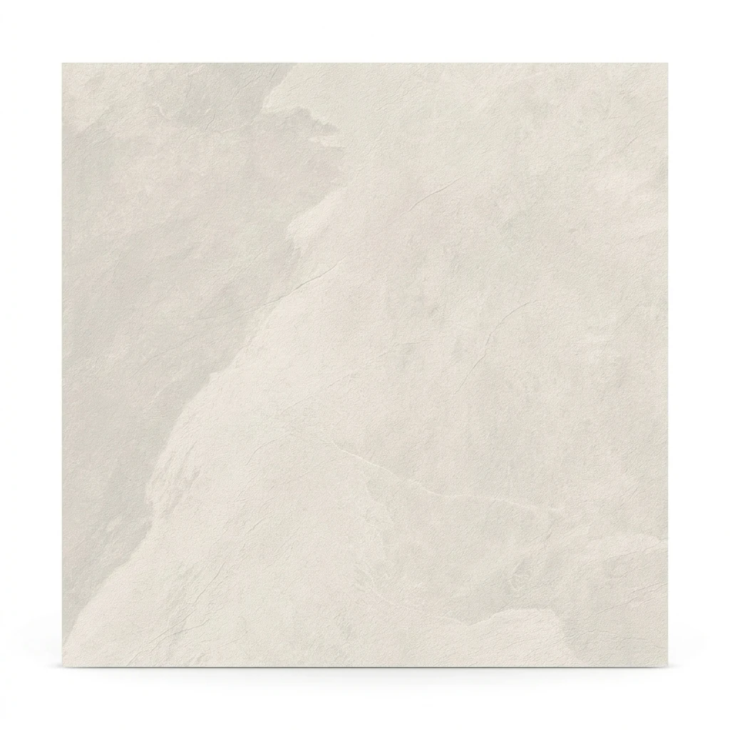 CAESAR Slab2 Ice 120X120 RT - jasnoszary gres w stylu łupka, matowa powierzchnia. Na podłogę i ścianę. Włoski produkt. Kod AG0B.
