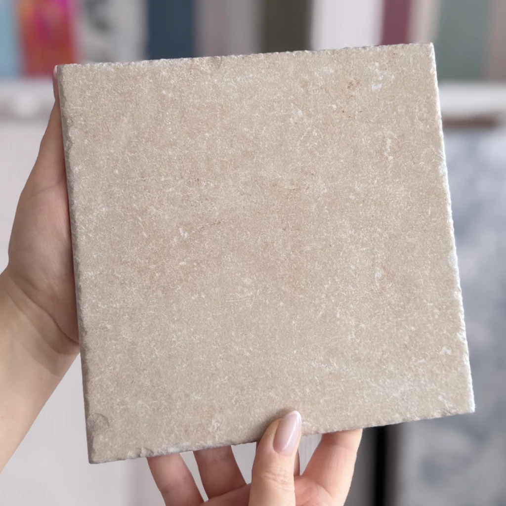 CERDOMUS Ostuni Avorio 20X20 kremowe płytki gres efekt kamienia