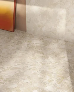 Duże płytki gresowe, imitacja kamienia, na podłoga Pastorelli Levante Pure 120x120cm