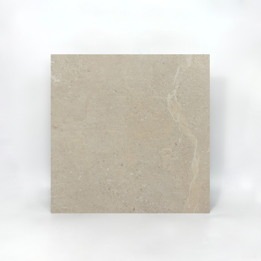 Gres imitacja kamienienia szarobeżowy Vitacer Volterra Bone 60x60 rect