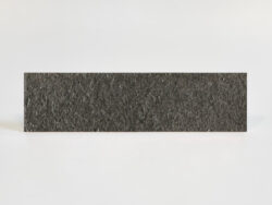 Płytki ceglane antracytowe, imitacja kamienia - Marca Corona Miniature Fornace Nero Fumo 6X24 J407