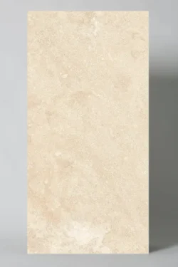 Płytki gresowe, włoskie, jasnobeżowe, imitacja kamienia - Novabell Dusk Dune DSK42RT 60x120cm. Powierzchnia matowa ze strukturą.