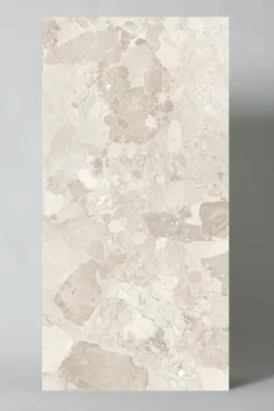 Płytki gres imitujące kamień, dekoracyjne, beżowe, konglomerat - VITACER Dozza STONE Cream 60x120