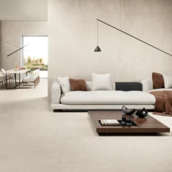 Płytki kamienne szare salon Novabell Deepstone Lunear Rett 60x120 DPS 82RT