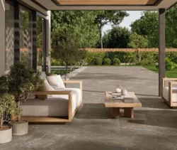 STN Miller Natural 120x120 mat - Brązowa płytka jak kamień na tarasie