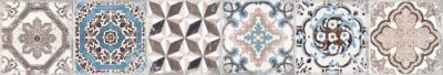 Płytka patchwork - Absolut Keramika Tuvalu 15x90cm