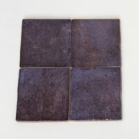Harmony DYROY AUBERGINE/10X10X0,85 fioletowe płytki kwadrat