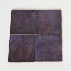 Harmony DYROY AUBERGINE/10X10X0,85 fioletowe płytki kwadrat