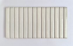 Płytki białe lamele - Estudio Karatsu Polar White 11,5x23cm