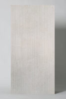 Płytki strukturalne, jasnoszare - Impronta Limestone White Riga 60x120cm. Kafle 3D na ścianę z matową powierzchnią imitującą kamień.