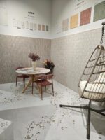 Kafle lastryko podłogowe Harmony AWEN WHITE DECOR
