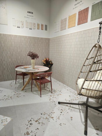 Kafle lastryko podłogowe Harmony AWEN WHITE DECOR