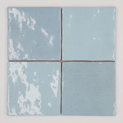 Harmony RIAD SKY 10X10 - Błękitne płytki ścienne z błyszcząca powierzchnią