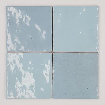 Harmony RIAD SKY 10X10 - Błękitne płytki ścienne z błyszcząca powierzchnią