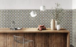 Casablanca Rialto 12,5x12,5 - Małe płytki ze wzorem do kuchni na ścianę