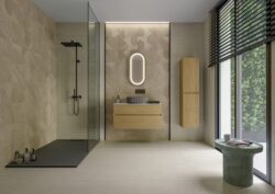 Cifre Borneo Sand Mate 60x120 gres łazienkowy imitacja kamienia beż