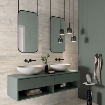 FLAVIKER Navona Bone Vein 60x120 płytki imitujące trawertyn łazienkowe