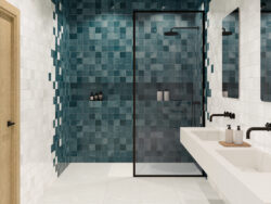 Harmony Samira White 10x10 białe płytki łazienkowe