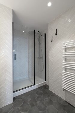 Kafelki łazienkowe ścienne 7,5x30 Marca Corona Multiforme Talco