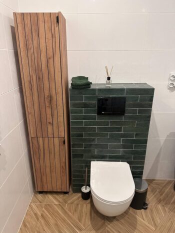 Marazzi Lume Green - zabudowa wc
