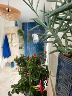 Płytki niebieskie łazienka, Harmony California Blue