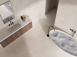 Płytka w łazience Fanal Bellagio Beige NSoft na podłodze