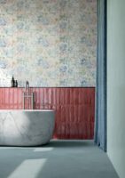 Płytki dekoracyjne do łazienki kwiaty Marca Corona Multiforme Bouquet 40x80